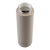 Oasis Ceramic Lines Stainless Steel Moda Drink Bottle- 700mL. Beige insulated bottle with silver lid on a white background