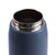 Oasis Stainless Steel Sports Bottle - 780ml. Navy blue water bottle with black cap on a white background