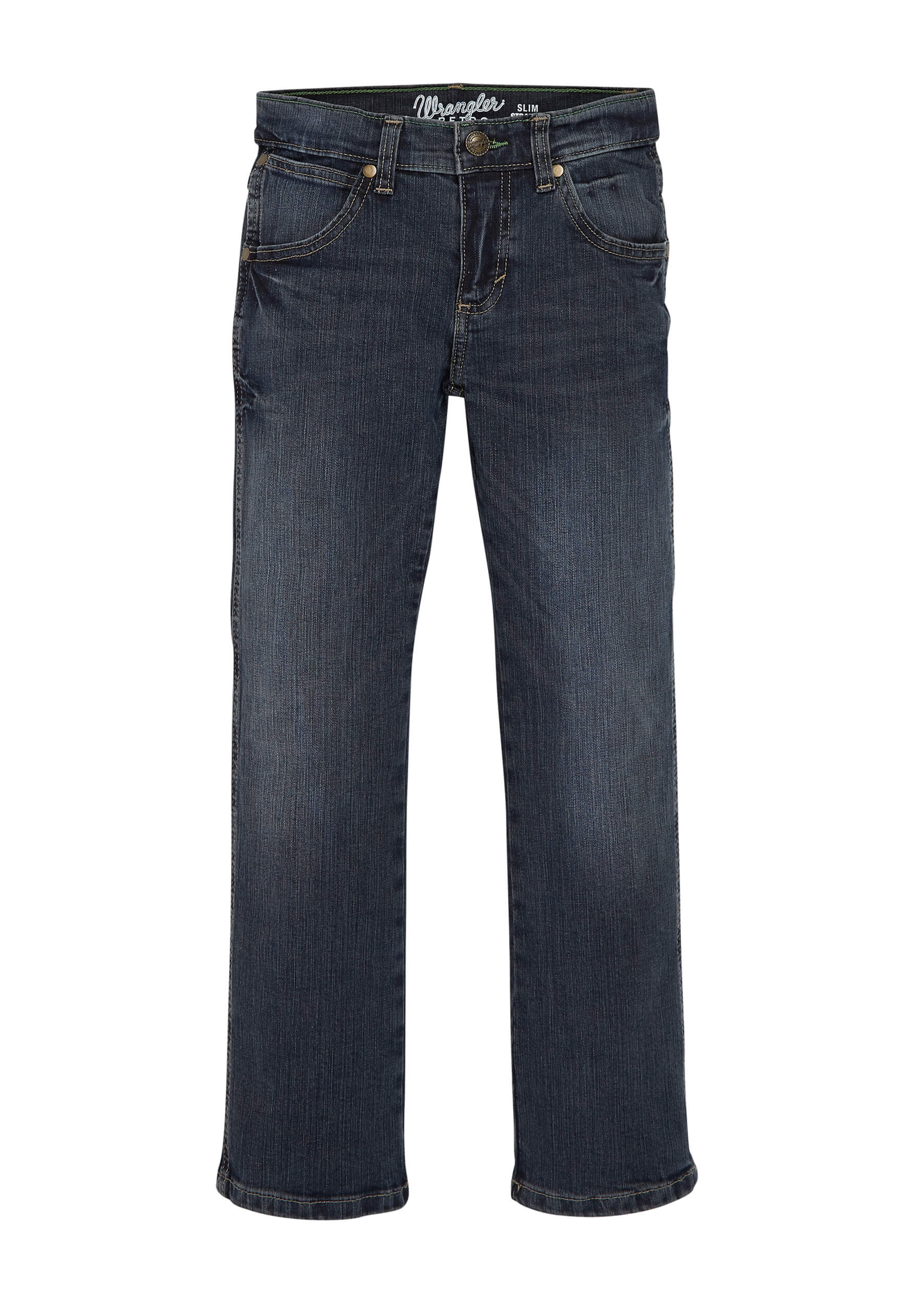 Wrangler Boy's Retro Slim Fit Straight Leg Jean