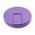 Oasis Stainless Steel Double Wall Insulated Food Flask -300mL. Purple round object with a rectangular cutout on a white background