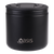 Oasis Stainless Steel Double Wall Insulated Food Flask - 550mL. Set of Oasis insulated containers with lids and a fork on a white background