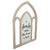 Arch ‘Family Makes Home’ Wall Art. Decorative sign with 'family makes this house a home' text in an arch-shaped frame.