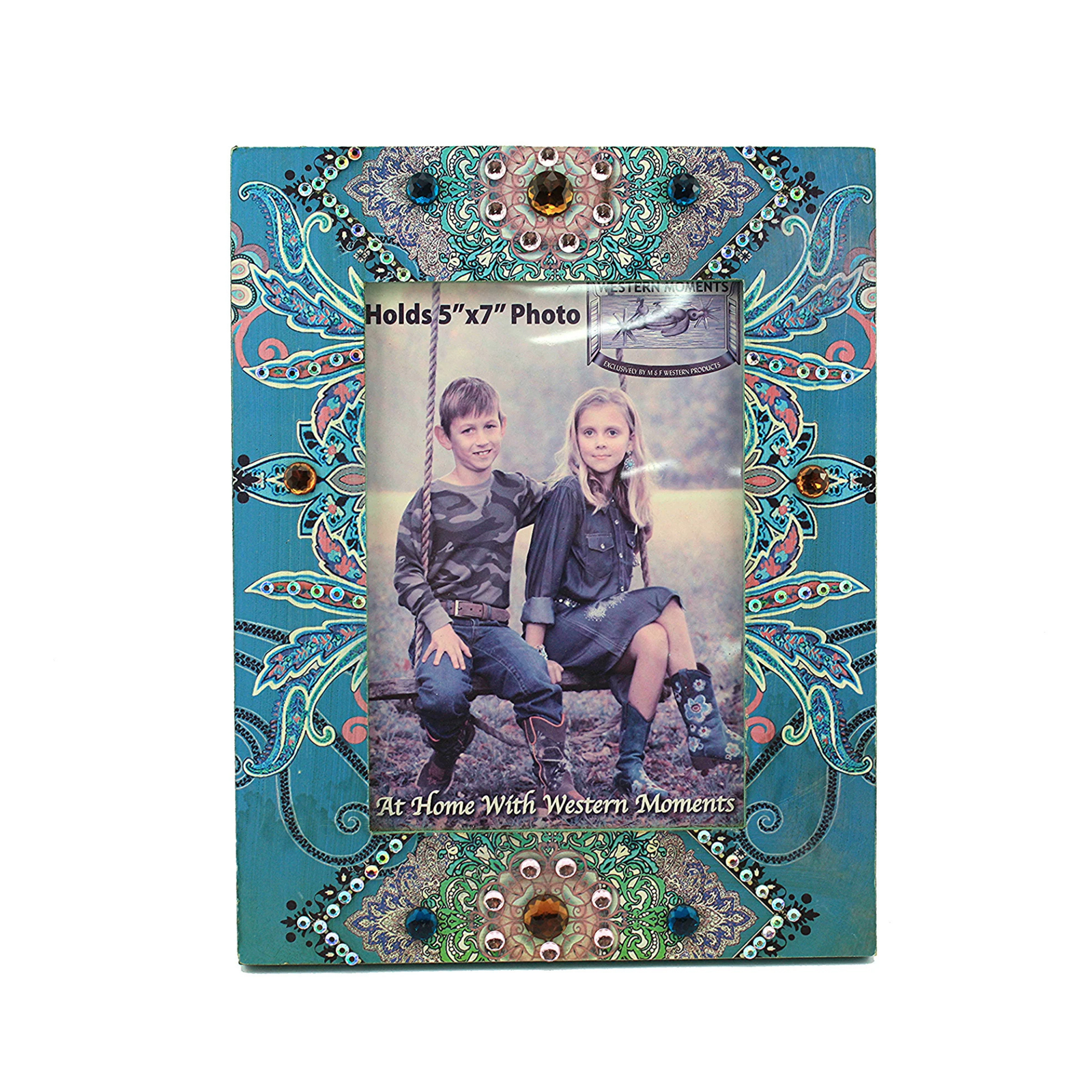 Nocona Paisley 5x7 Phot Frame