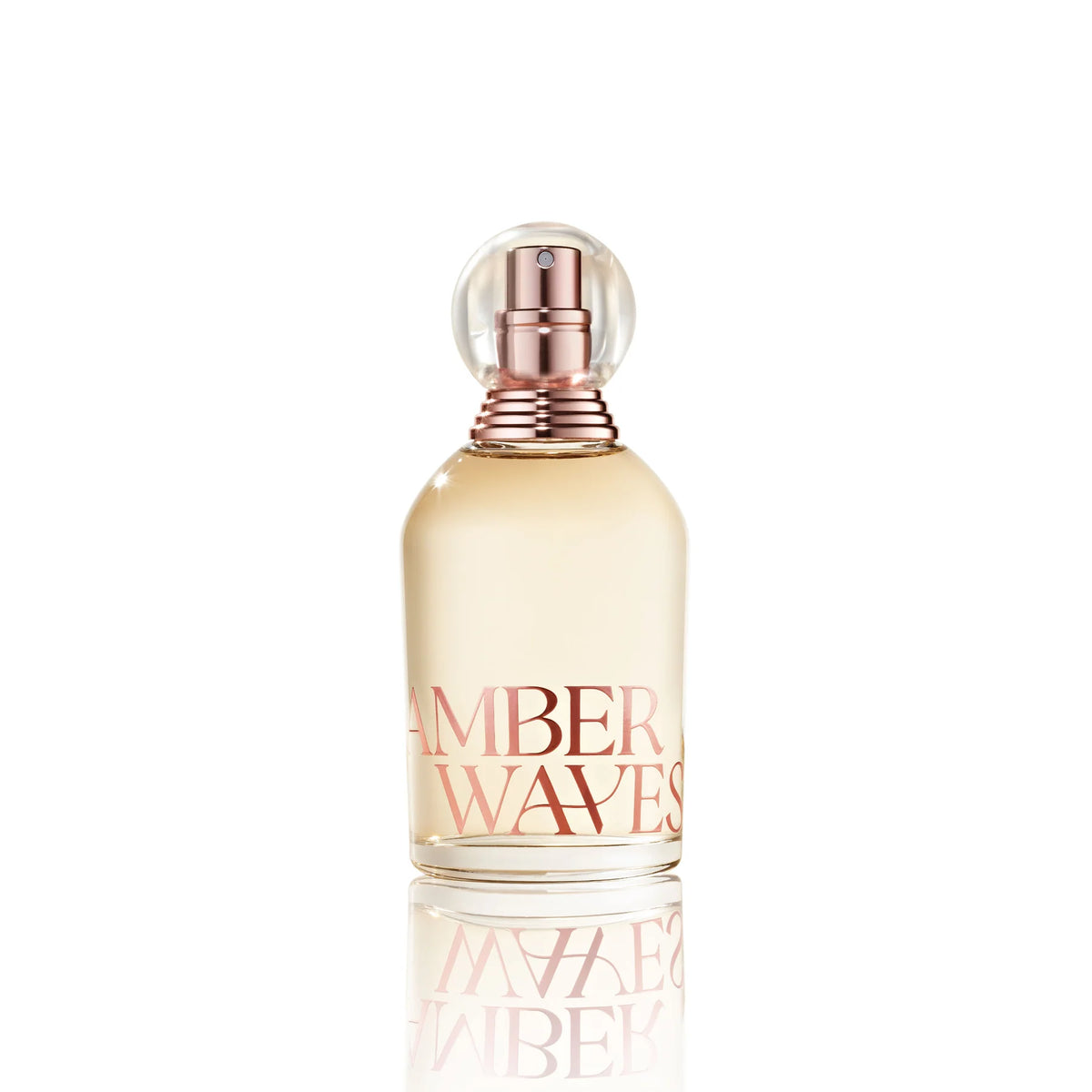 Tru Western Amber Waves Eau de Parfum. Perfume bottle labeled 'Amber Waves' on a white background
