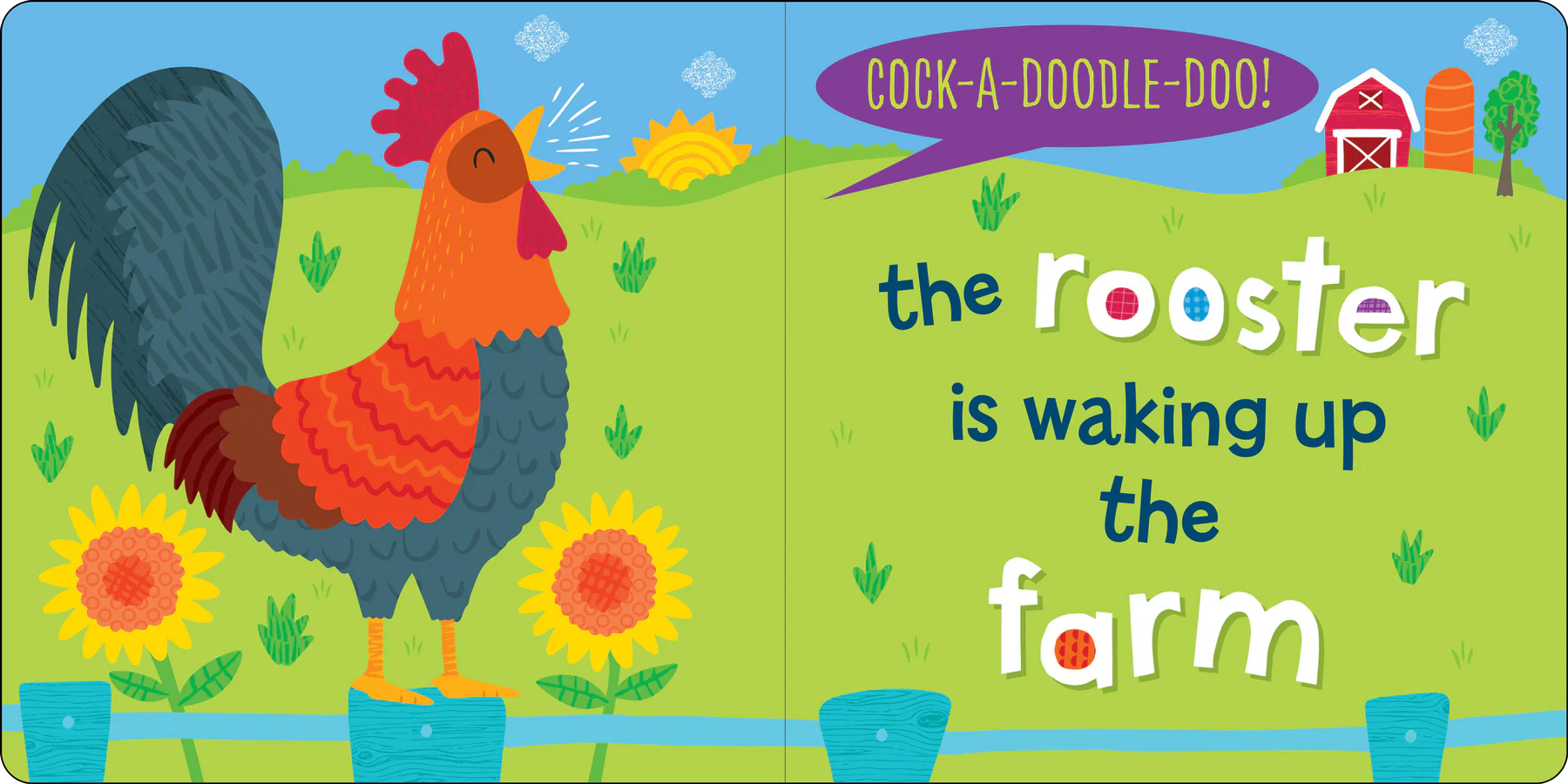 On The Farm Board Book