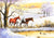 Horses in Winter Deluxe Boxed Holiday Cards