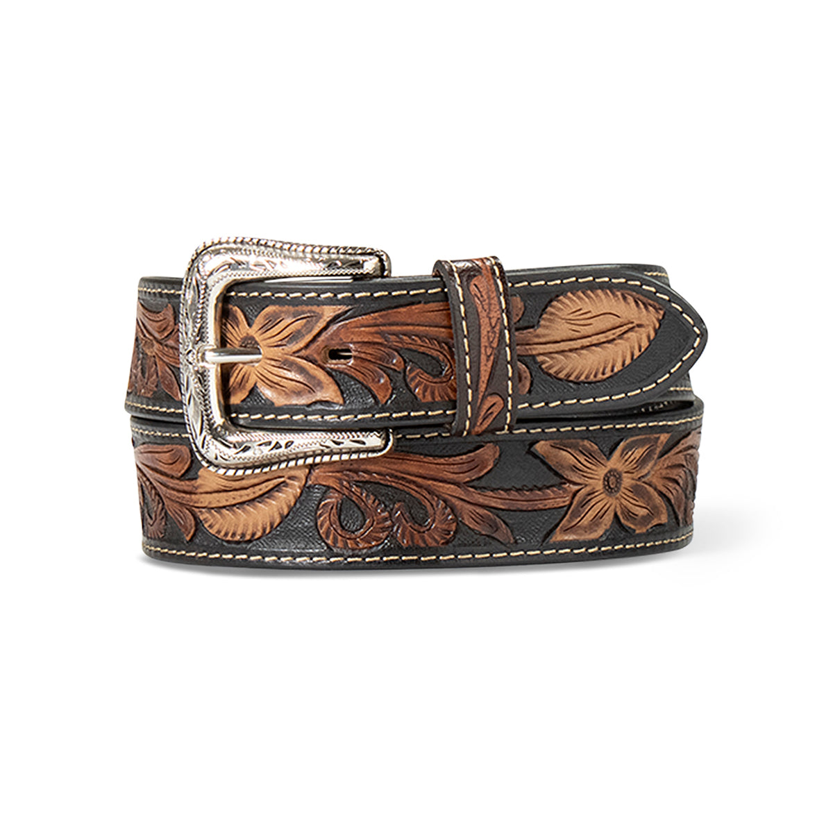 Ariat Men's Tooled Western Belt