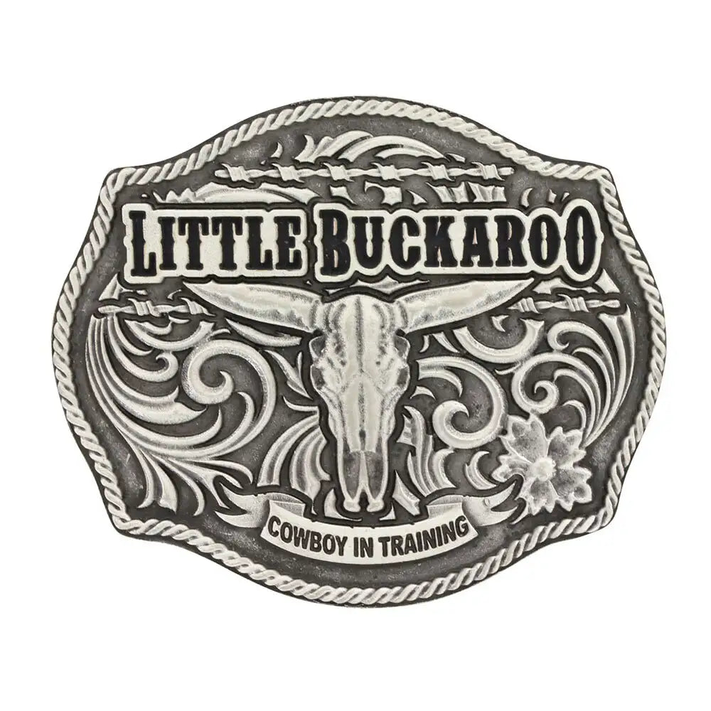 Montana Silversmith Lil Buckaroo Skull Buckle