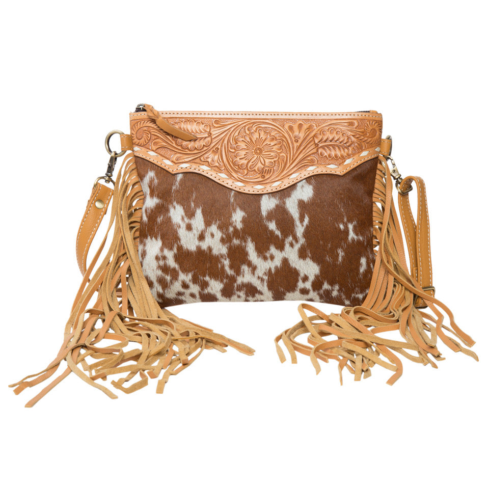 The Design Edge Women's Curico Cowhide Bag