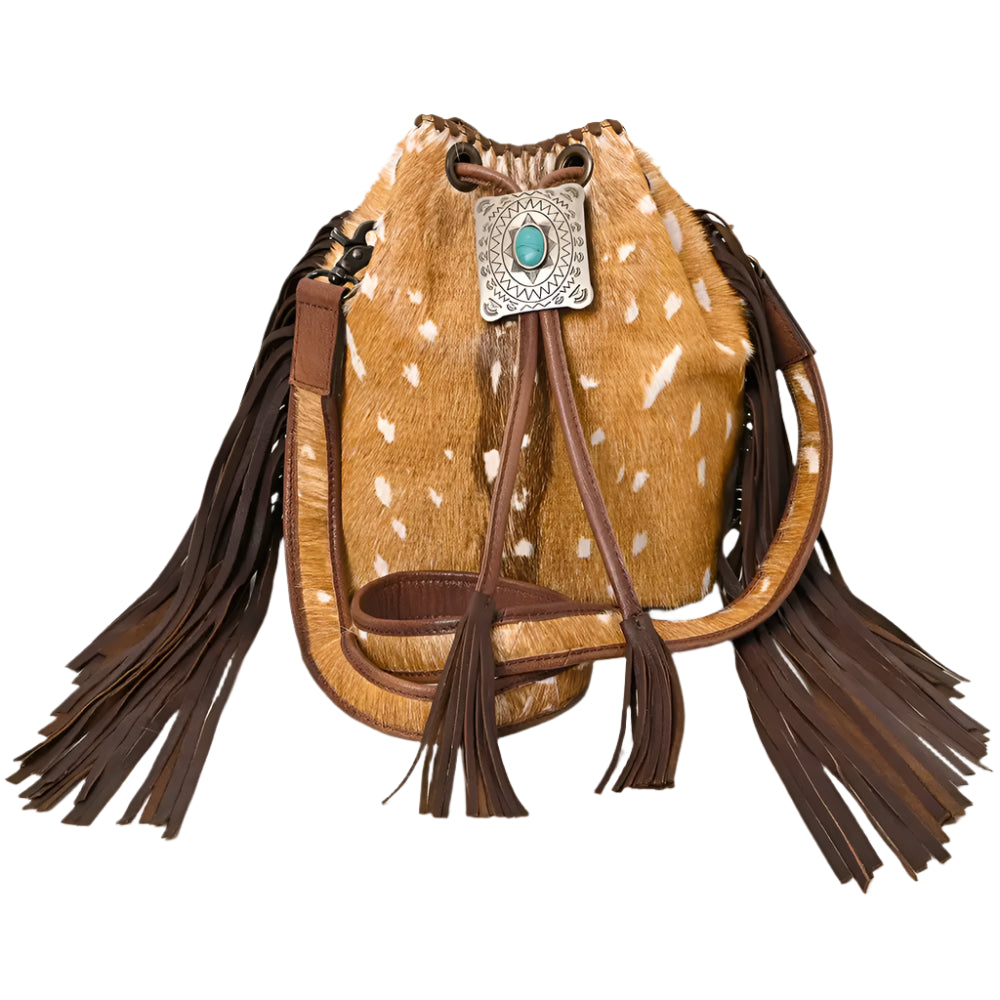 American Darling Women's Deer Hide Western Handbag