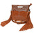 American Darling Women's Suede Tooled Handbag