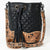 American Darling Women's Quilted Bucket  Bag