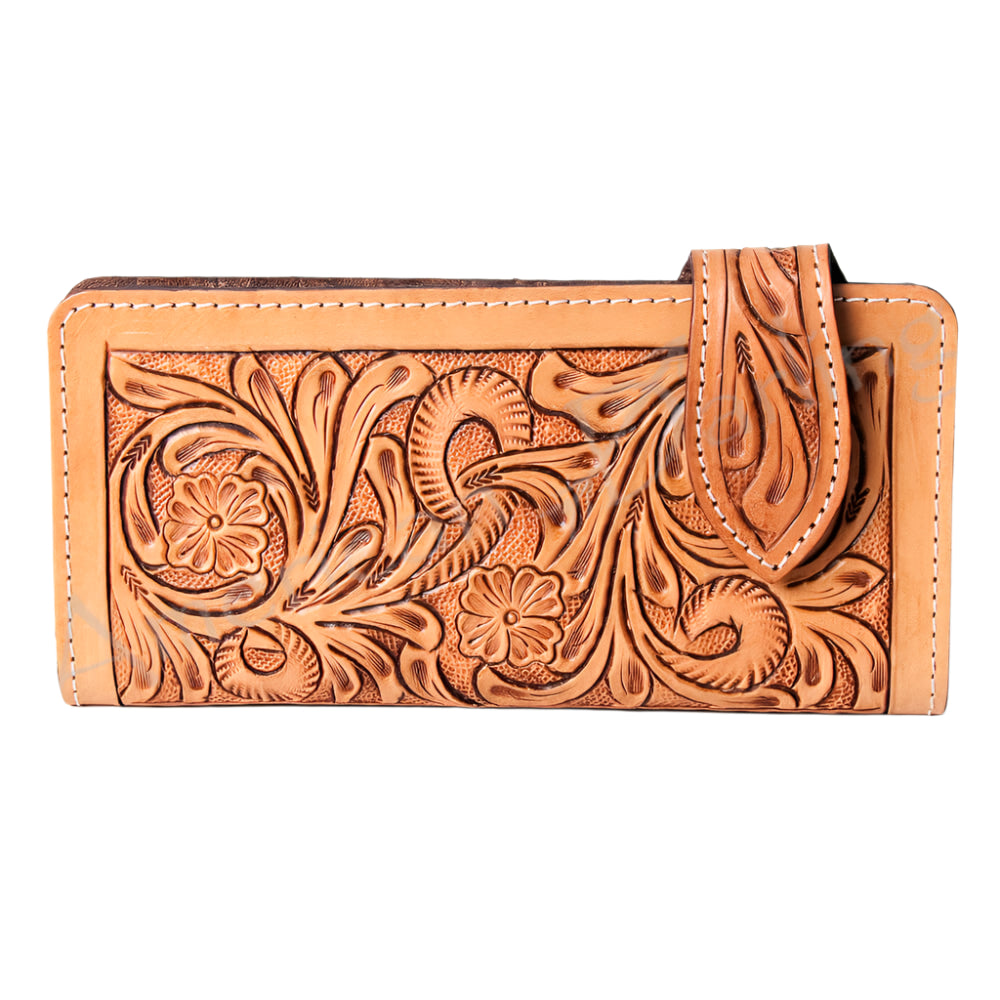 American Darling Women's Tooled Western Wallet