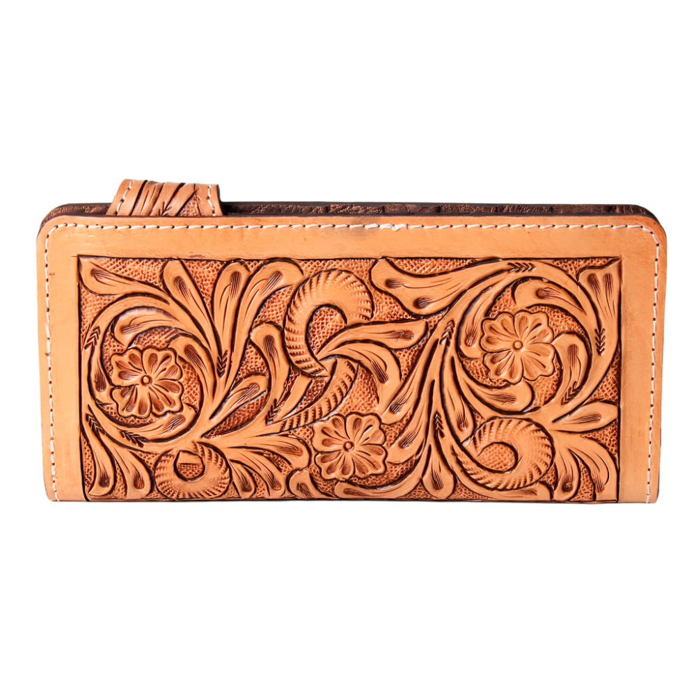 American Darling Women's Tooled Western Wallet