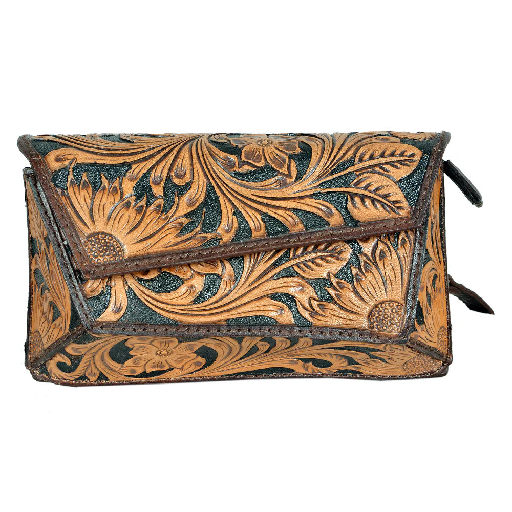 American Darling Women's Leather Clutch