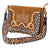 American Darling Women's Bucks Stitched Crossbody Handbag