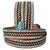 American Darling decorative western leather belt with turquoise inlay and horse design on a white background