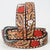 American Darling Women's Tooled Roses Belt