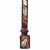 American Darling tooled leather western belt with feather design on a white background