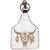 American Darling western keychain with bull head design on a white background