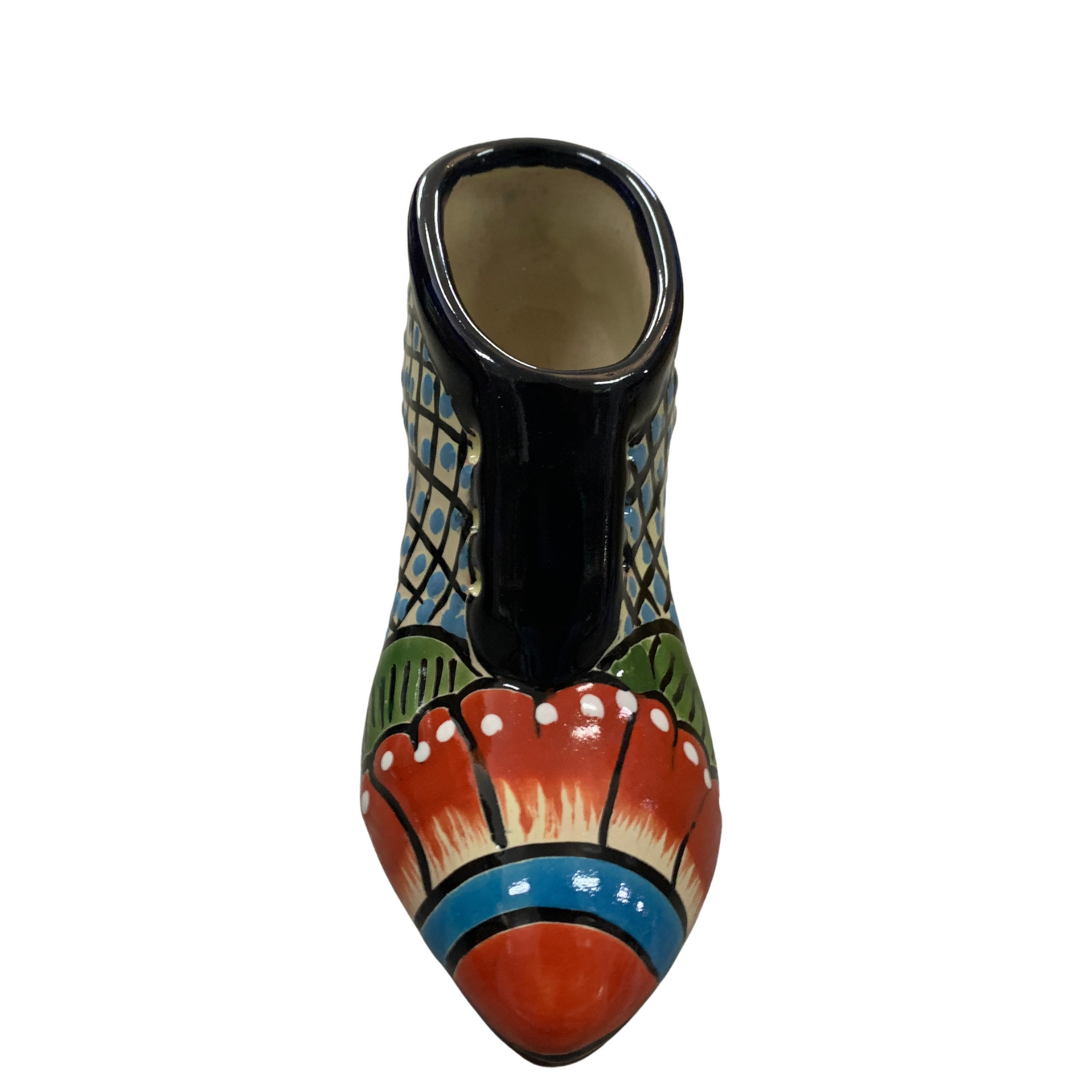 Rustico Mexicano Talavera Shoe Planter Rustico Mexicano