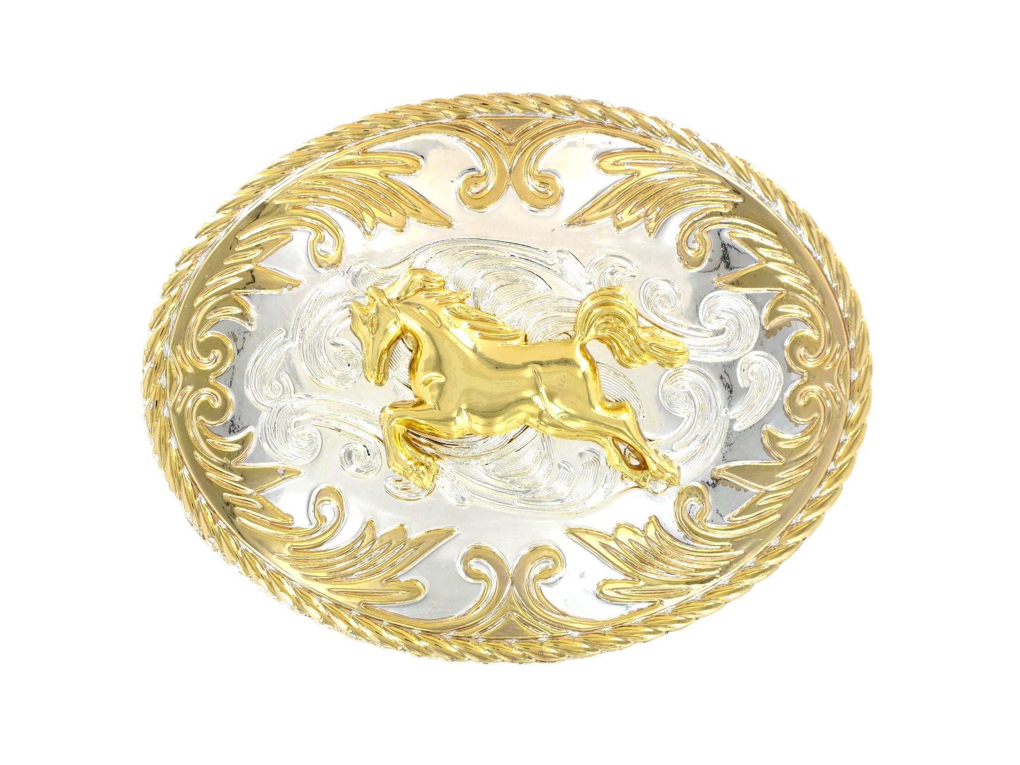 Fancy Oval Filigree Buckle