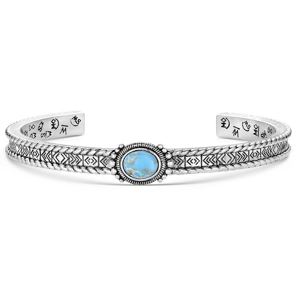 Montana Silversmith this bracelet brings together everyday wearability and Western charm.