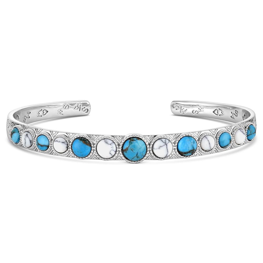 Montana Silversmiths Turquoise Darling Cuff Bracelet