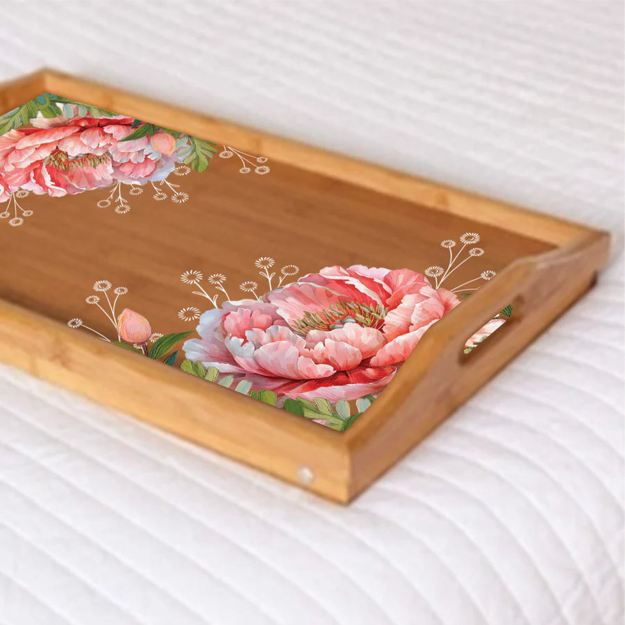 Lisa Pollock Breakfast Table - Coral Peony