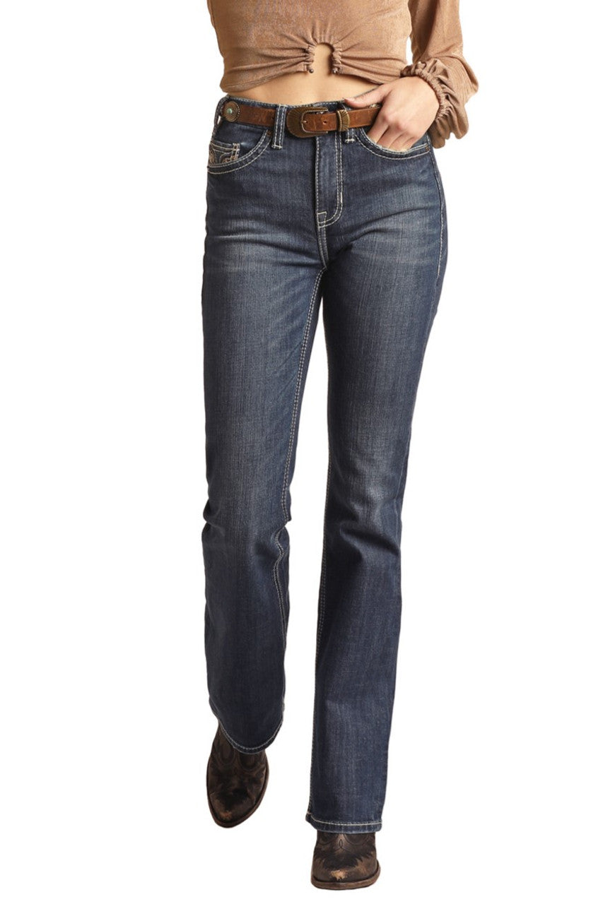 Rock & Roll Denim Women's High Rise Jean