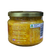Quincey Jones 300ml Corn Relish. Jar of yellow jelly with a gold lid on a white background