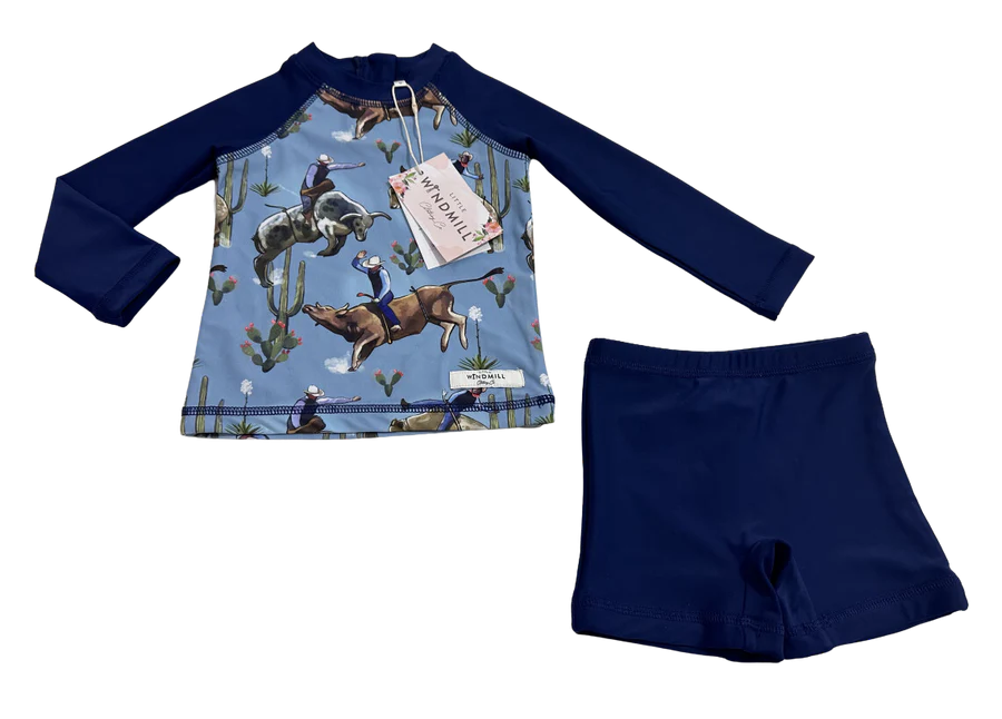 Little Windmill Country Swimmers Bucking Bull Set
