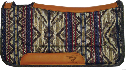 Diamond Wool 1/2" Contour Cobalt Ranch Pad
