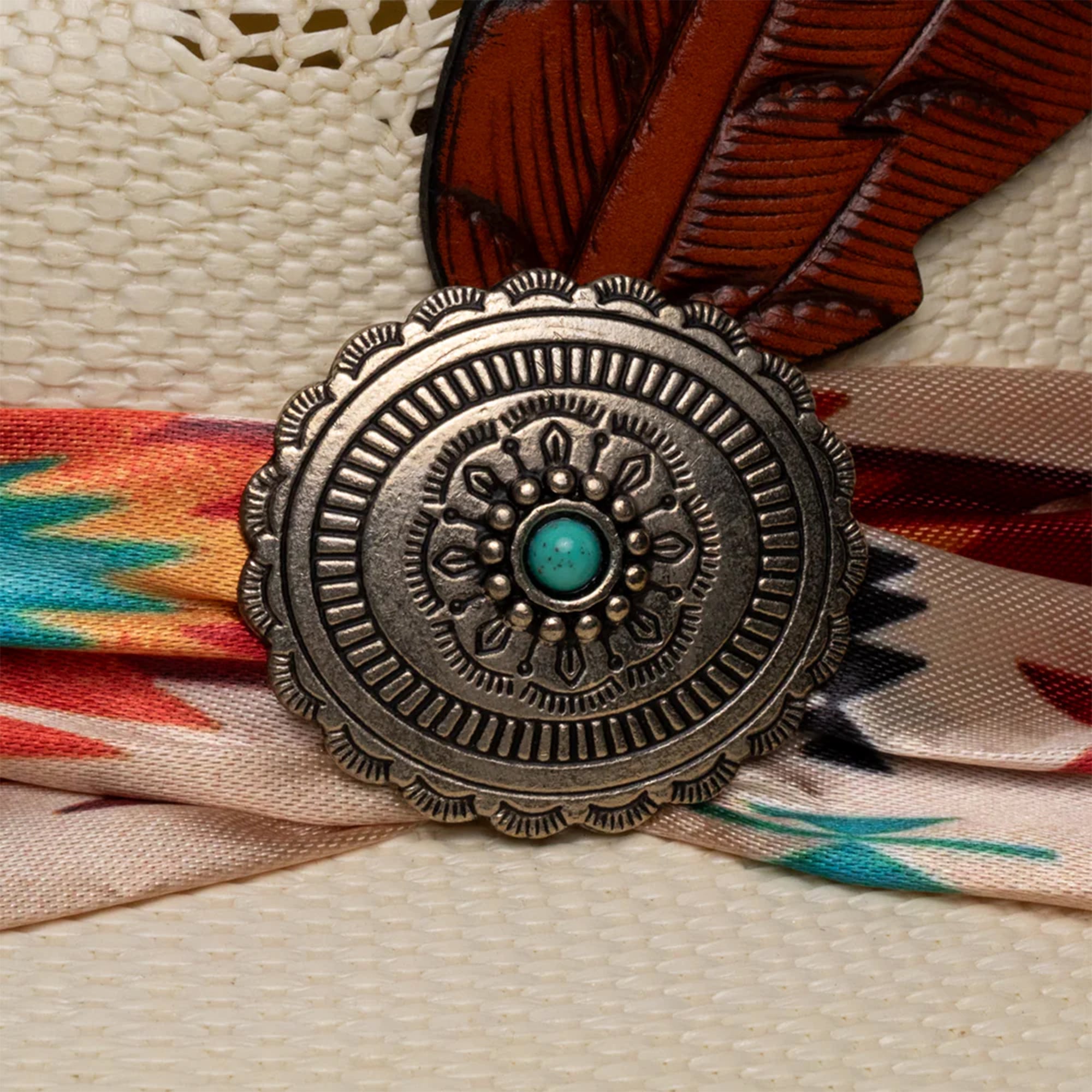 Charlie 1 Horse Navajo Straw Cowboy Hat