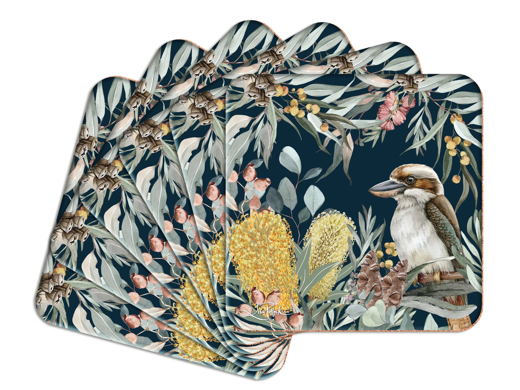 Lisa Pollock - Bush Guardian Coasters