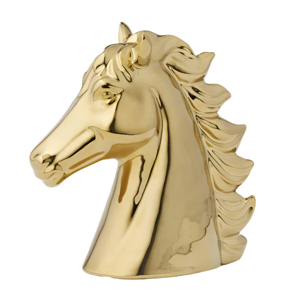 Orelia Small Gold Horse Sculpture