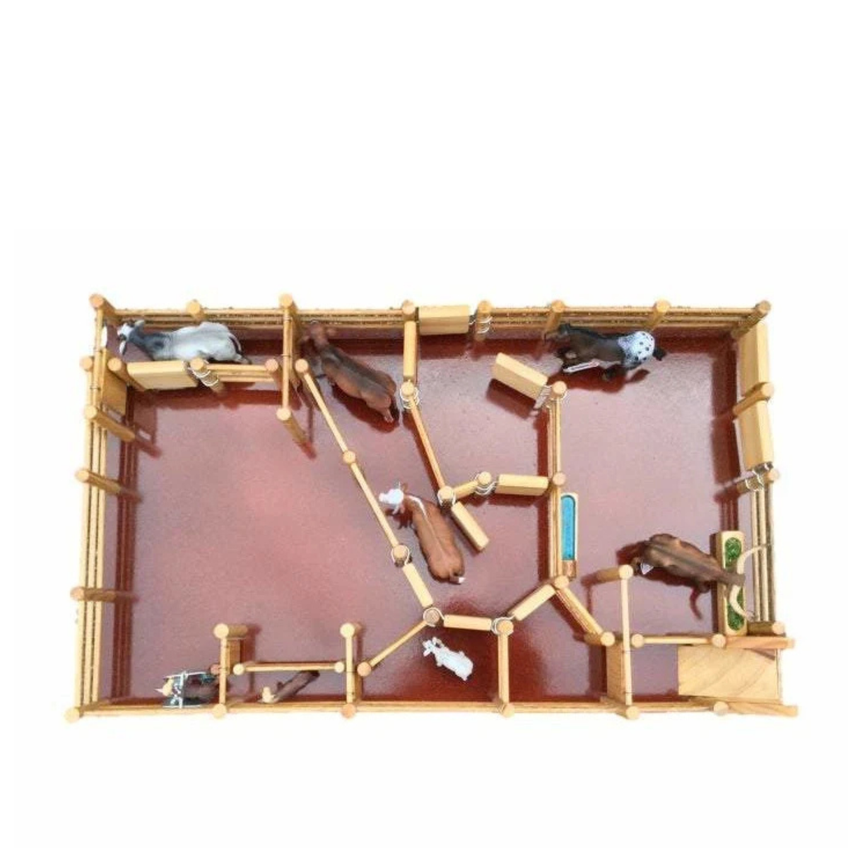 Country Toys CY6 45cm x 75cm Wooden Cattle Yards Country Toys