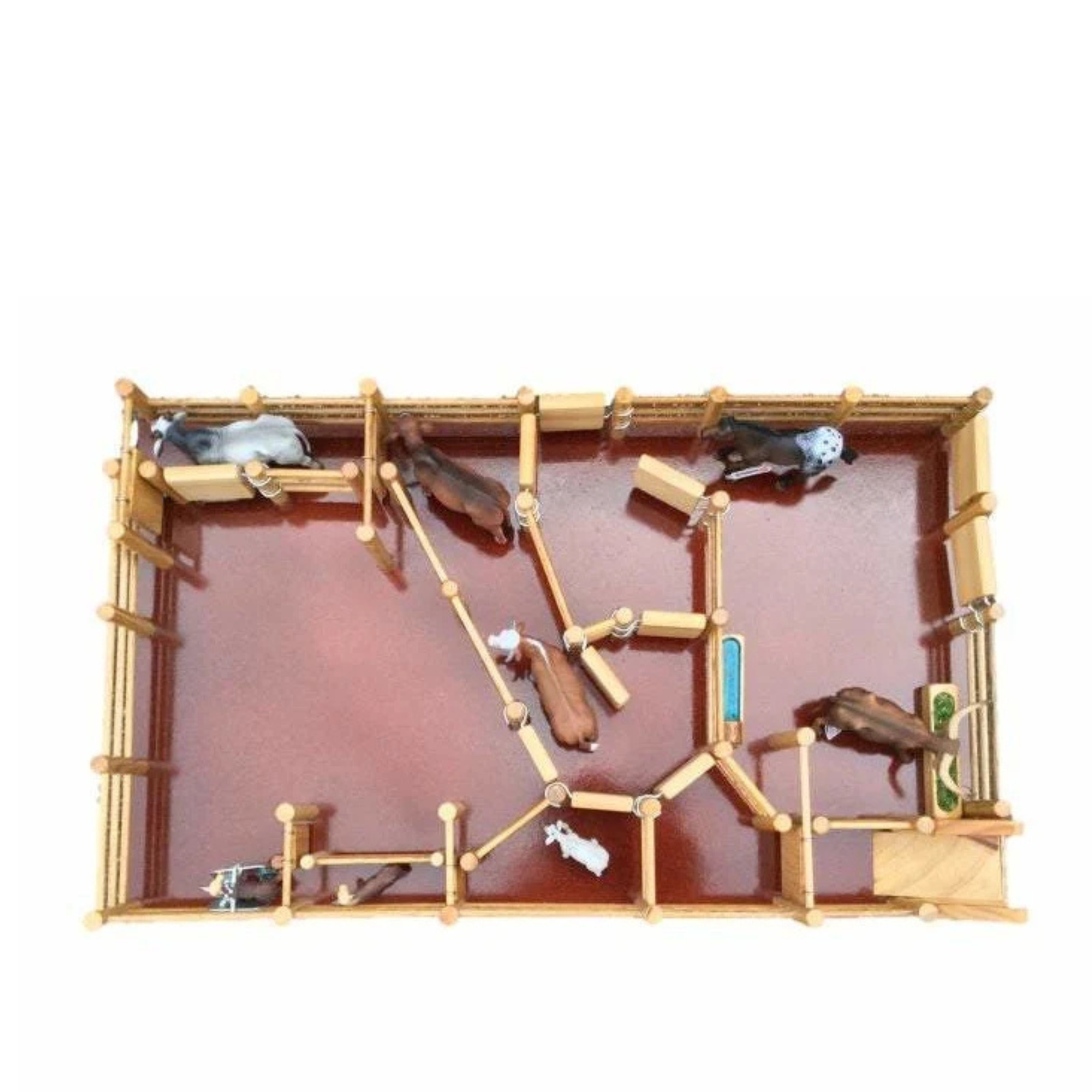 Country Toys CY6 45cm x 75cm Wooden Cattle Yards Country Toys
