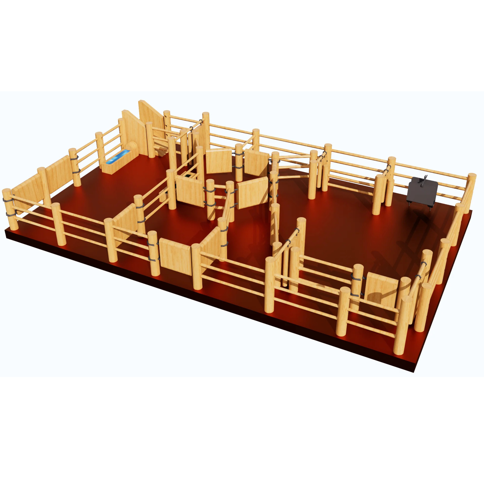 Country Toys CY6 45cm x 75cm Wooden Cattle Yards Country Toys