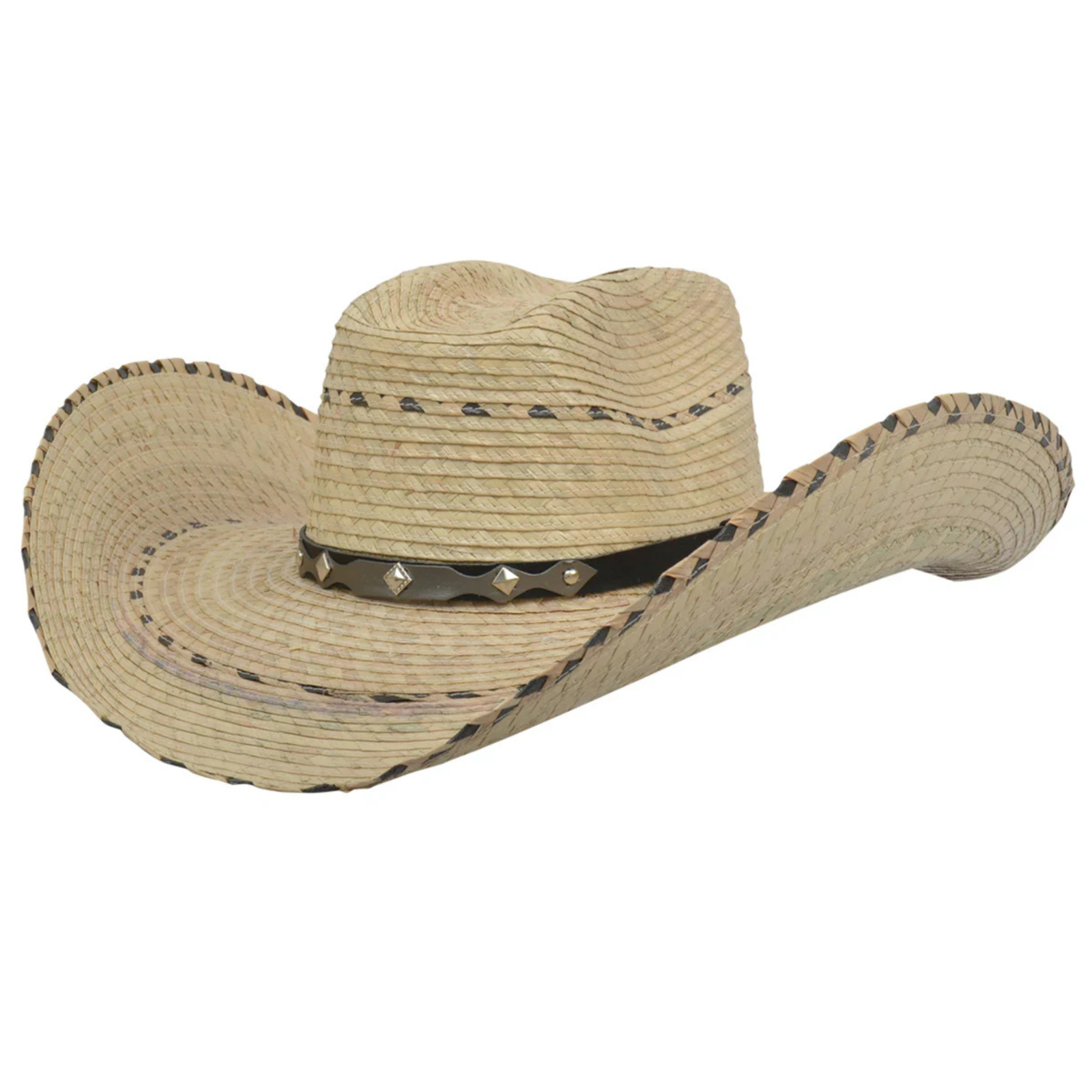 Old West Texas Palm Cowboy Hat