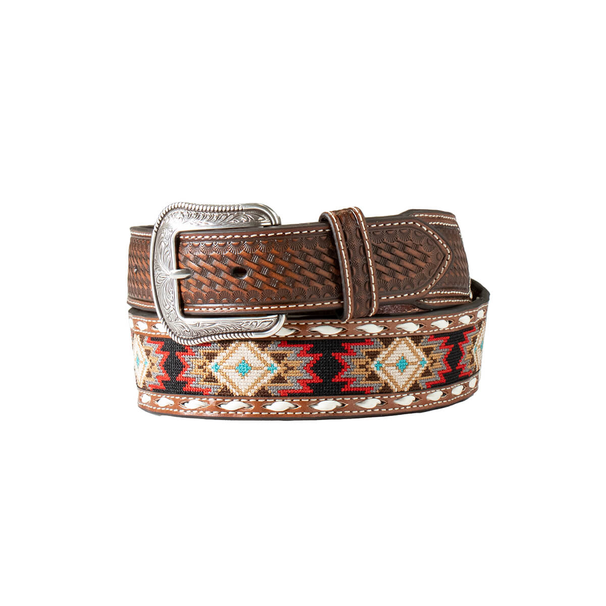 3D Men's Southwestern Western Belt