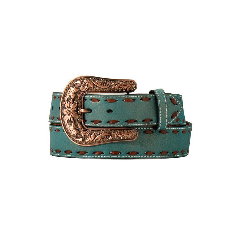 Angel Ranch Women's Buck Lace Western Belt