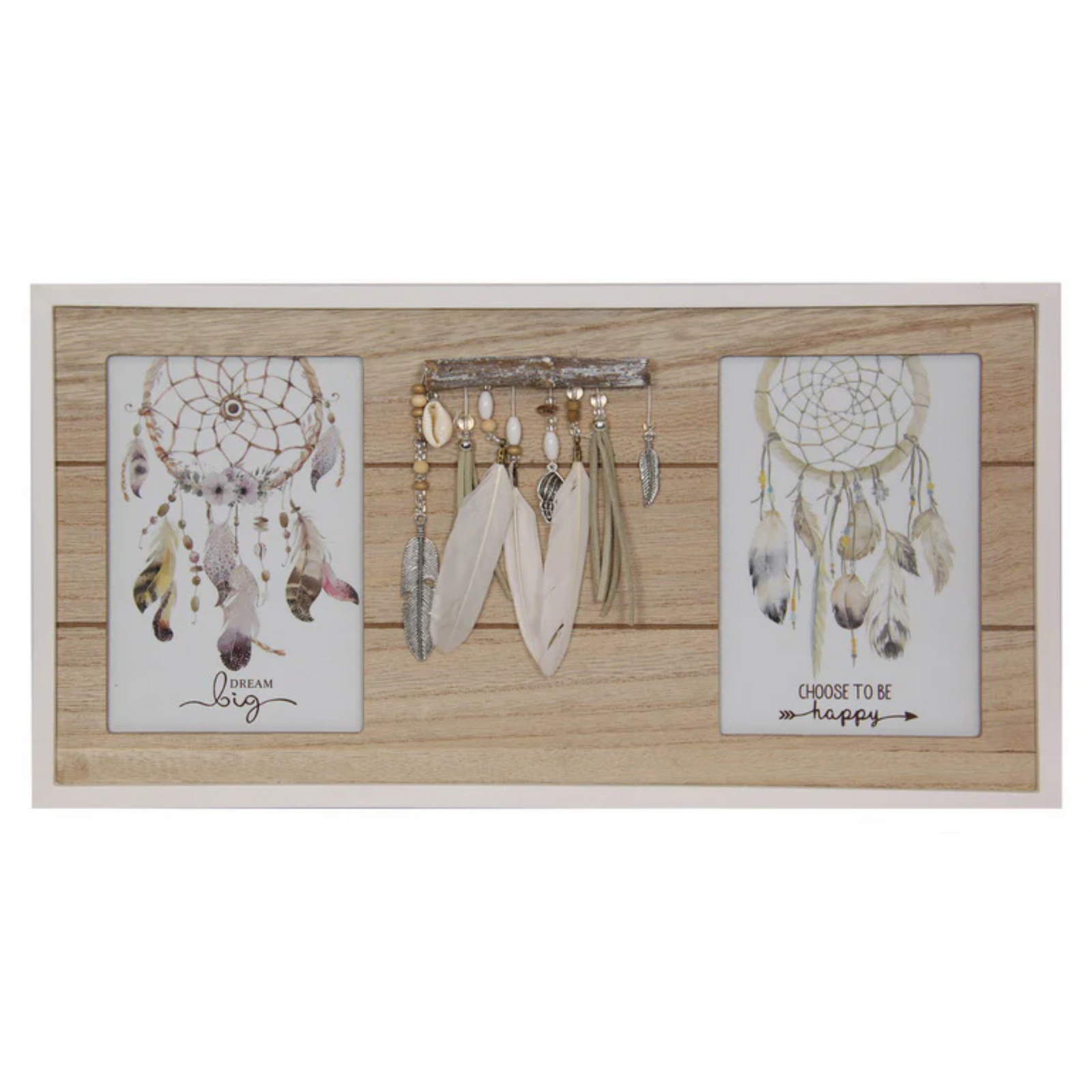 Twin Dream Catcher Framed Print