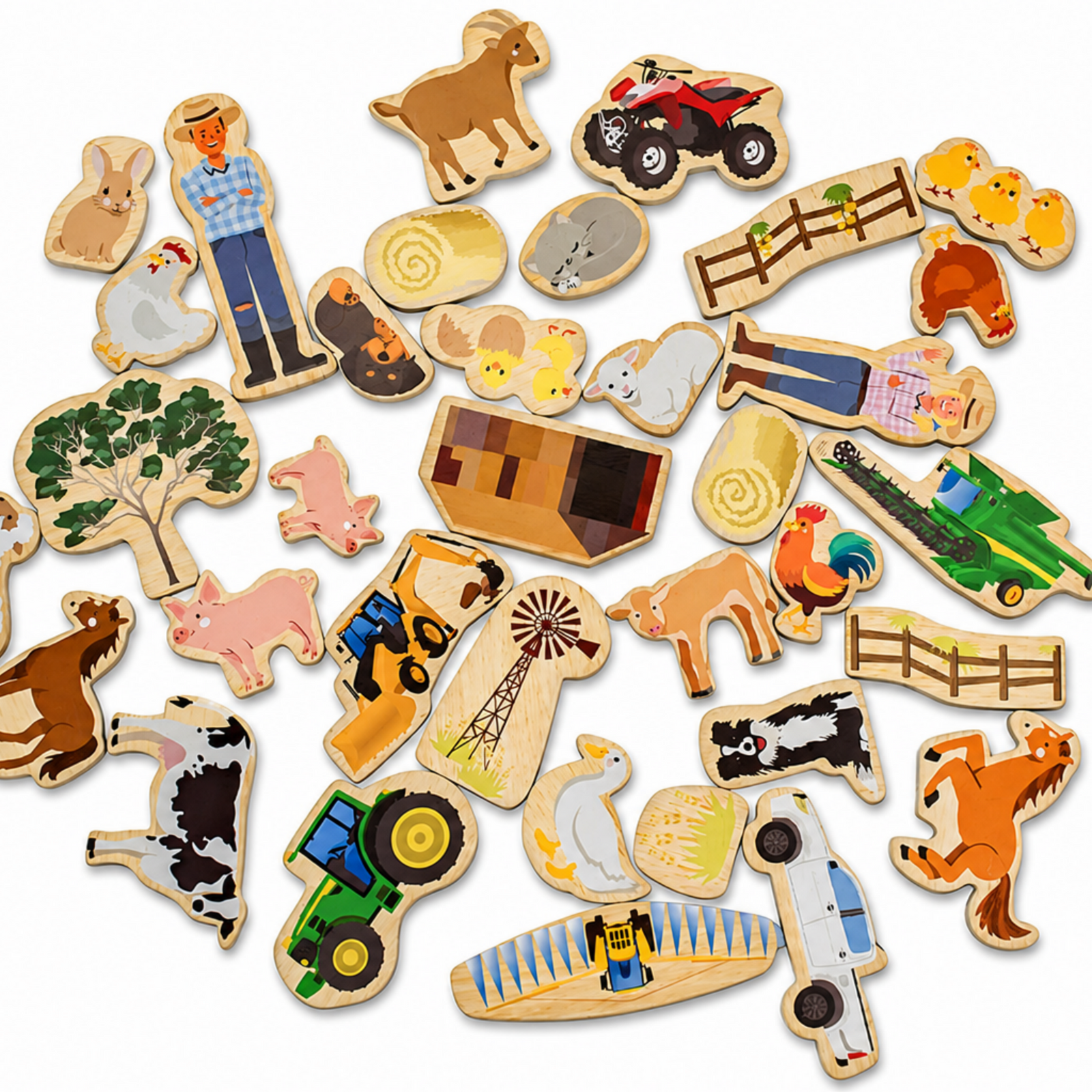 Eleganter Fridge Friends Aussie Farm Magnets Eleganter
