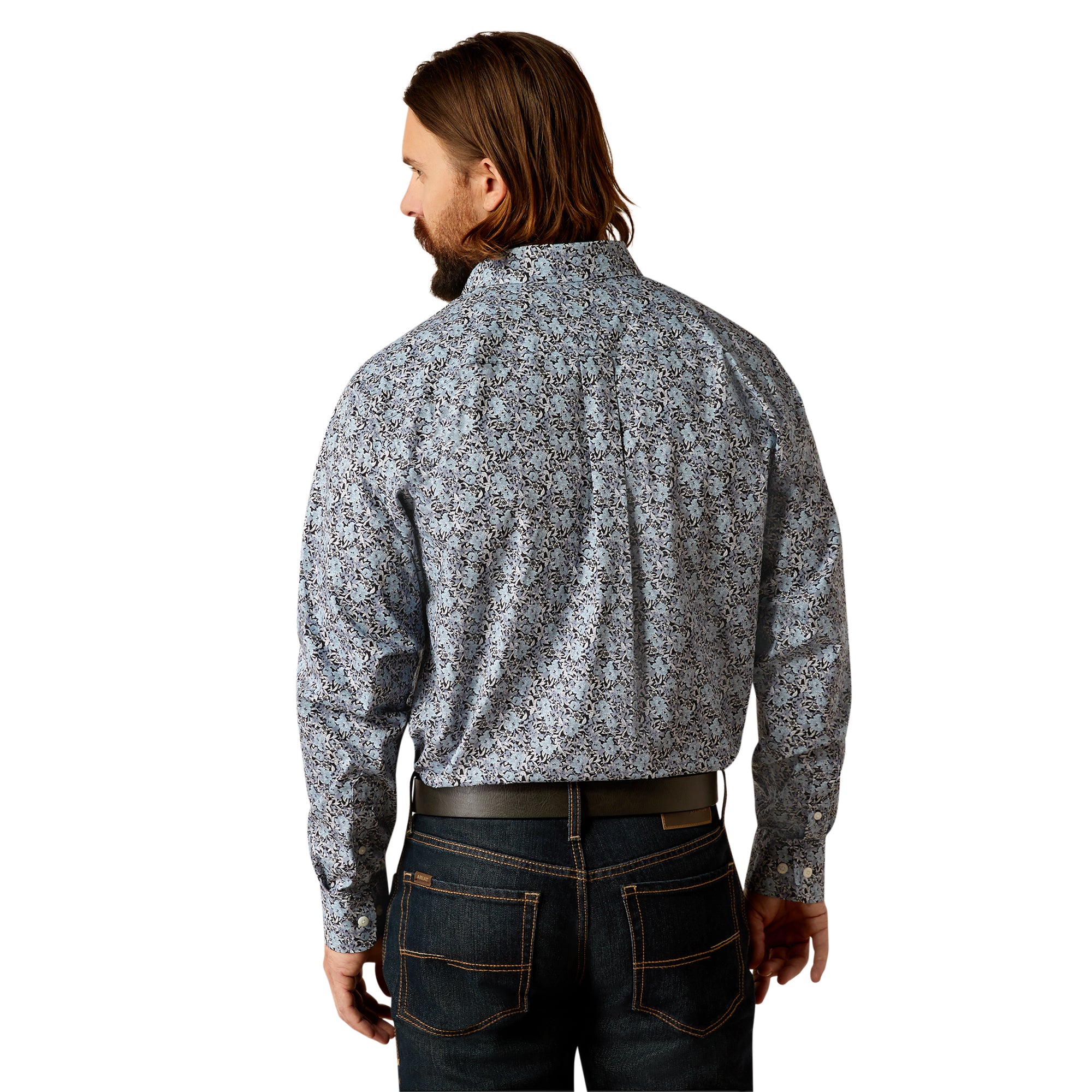 Ariat Men's Link Wrinkle Free L/S Western Shirt
