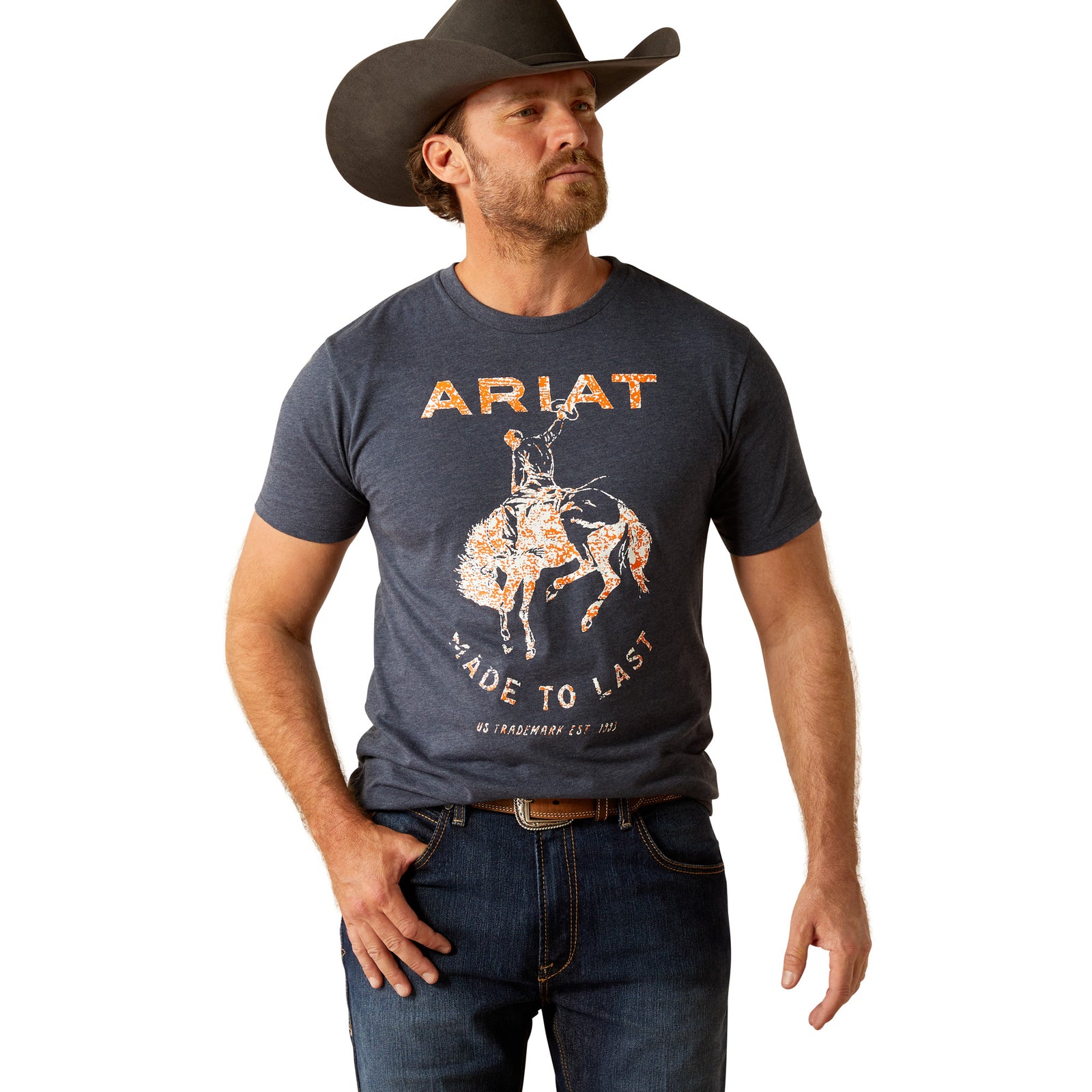 Ariat Men's Made To Last Bronco T-Shirt
