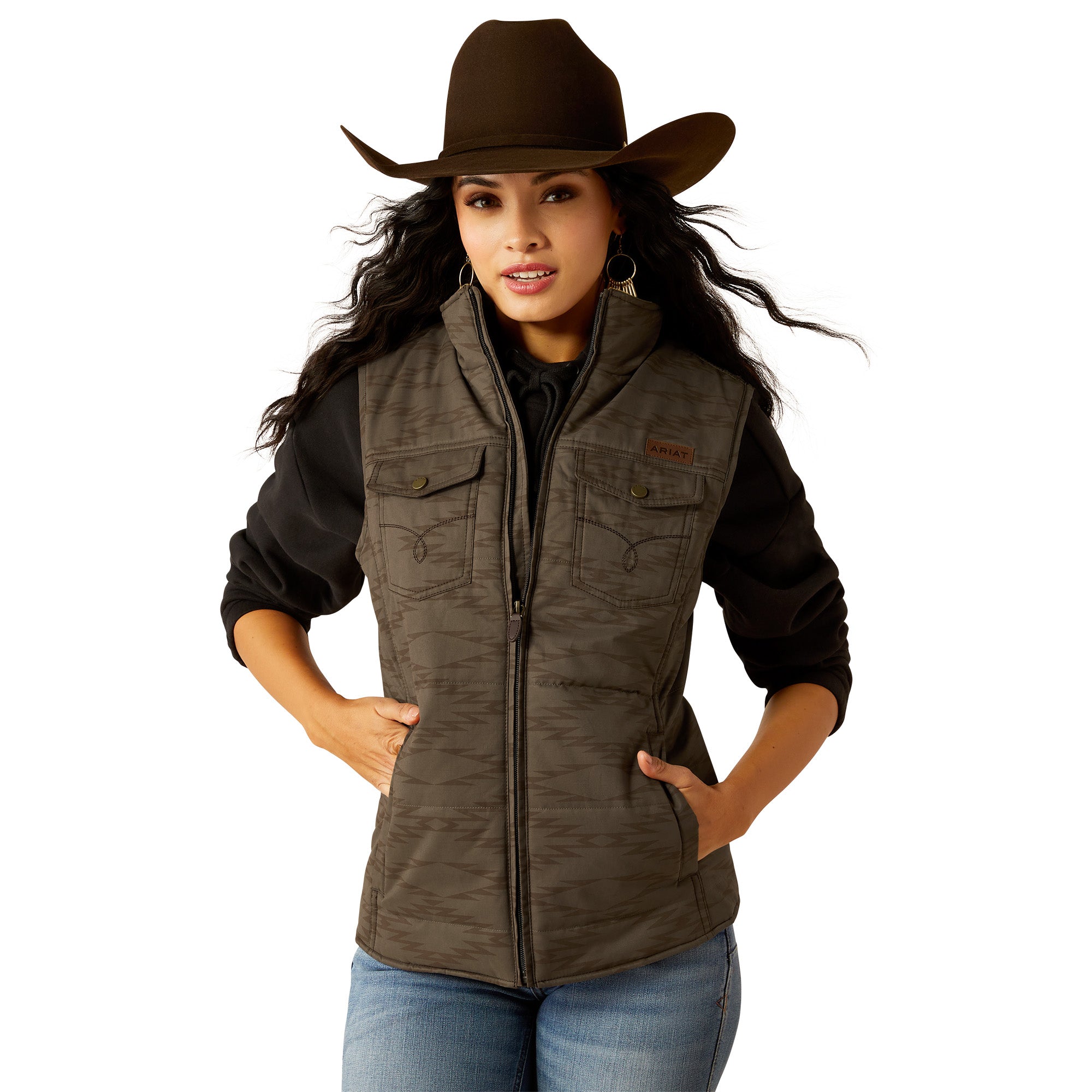 Ariat Women's Grizzly Quilted Vest