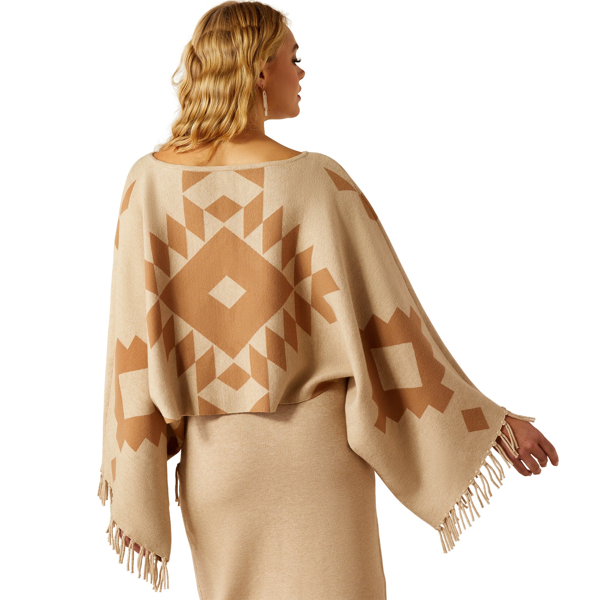 Ariat Women's Sunset Chic Sweater Poncho