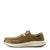 Ariat Men's Buckeye Steel Toe Work Shoe. Brown shoe with white sole on a white background
