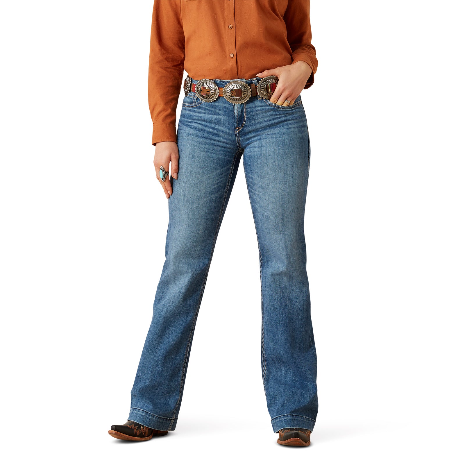 Ariat Women's Isabelle Perfect Rise Wide Trouser